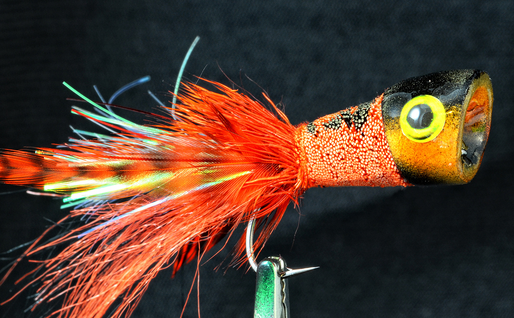 Popper Flies For Fly Fishing Topwater Panfish Bluegill Bass Poppers Flies Bugs L 313054713728