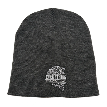 everything-smallmouth-logo-beanie-heather-black